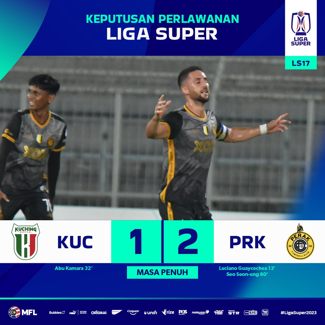 MFL_MY's tweet image. Perak FC raih kemenangan ketiga musim ini!

#LigaSuper2023 #DemiLigaKita