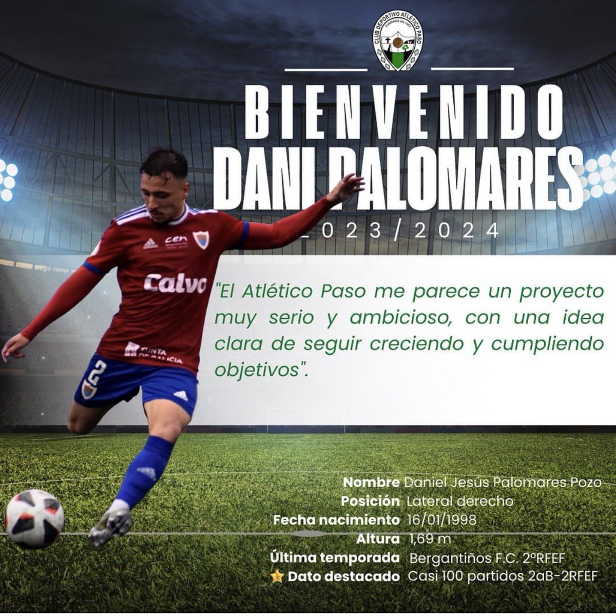 protiosport's tweet photo. Desde Galicia a Canarias, necesitará toda la isla de Palma para correr y correr, la liebre @KaiserDani14 se va al @AtleticoPaso Enhorabuena liebre!!!! https://t.co/eUB65V6jNs