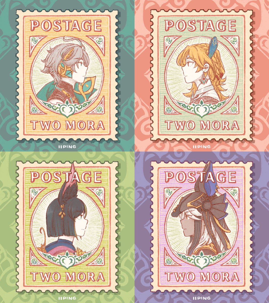 #4ggravate stamps! ✉️✨