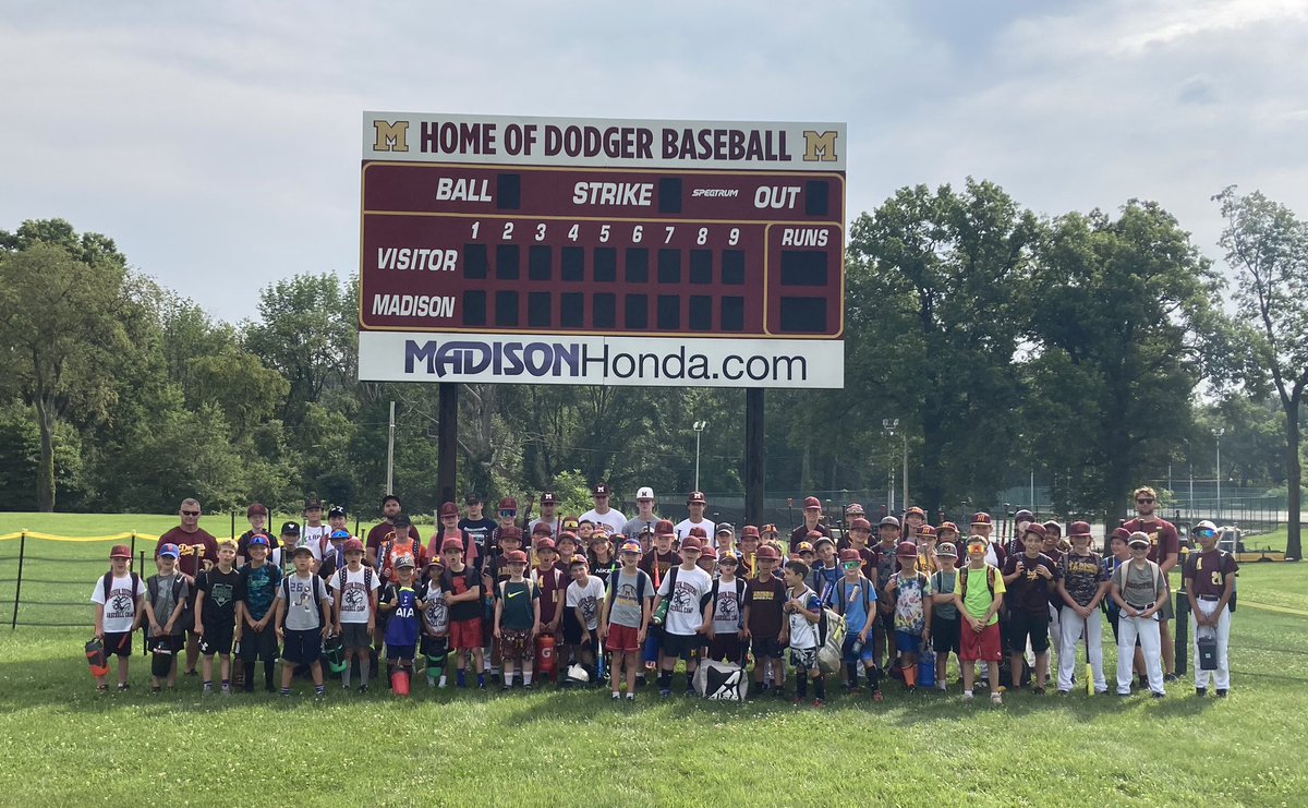 Week 1 in the books! Week 2 kicks off tomorrow! Future is bright for Dodger Baseball, big thanks to all former players helping out.
