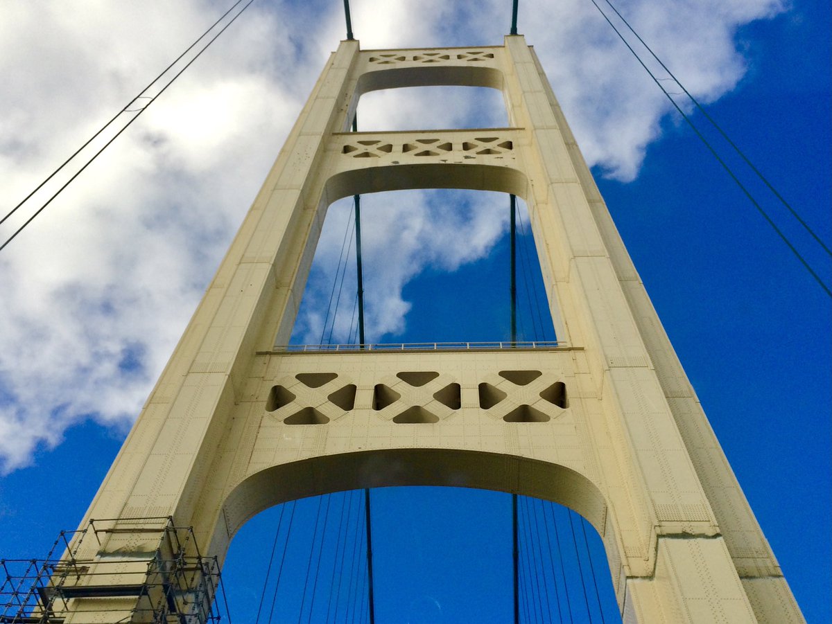 @DailyPicTheme2 A #PureMichigan #icon is the #MackinacBridge; Connecting our Lower and #UpperPeninsula, we always get nostalgic from our earliest visits, even misty a smidge!
🌉📸 #mitchandmarcyphotos

#DailyPictureTheme #MackinacCity #SaintIgnace #StraitsofMackinac