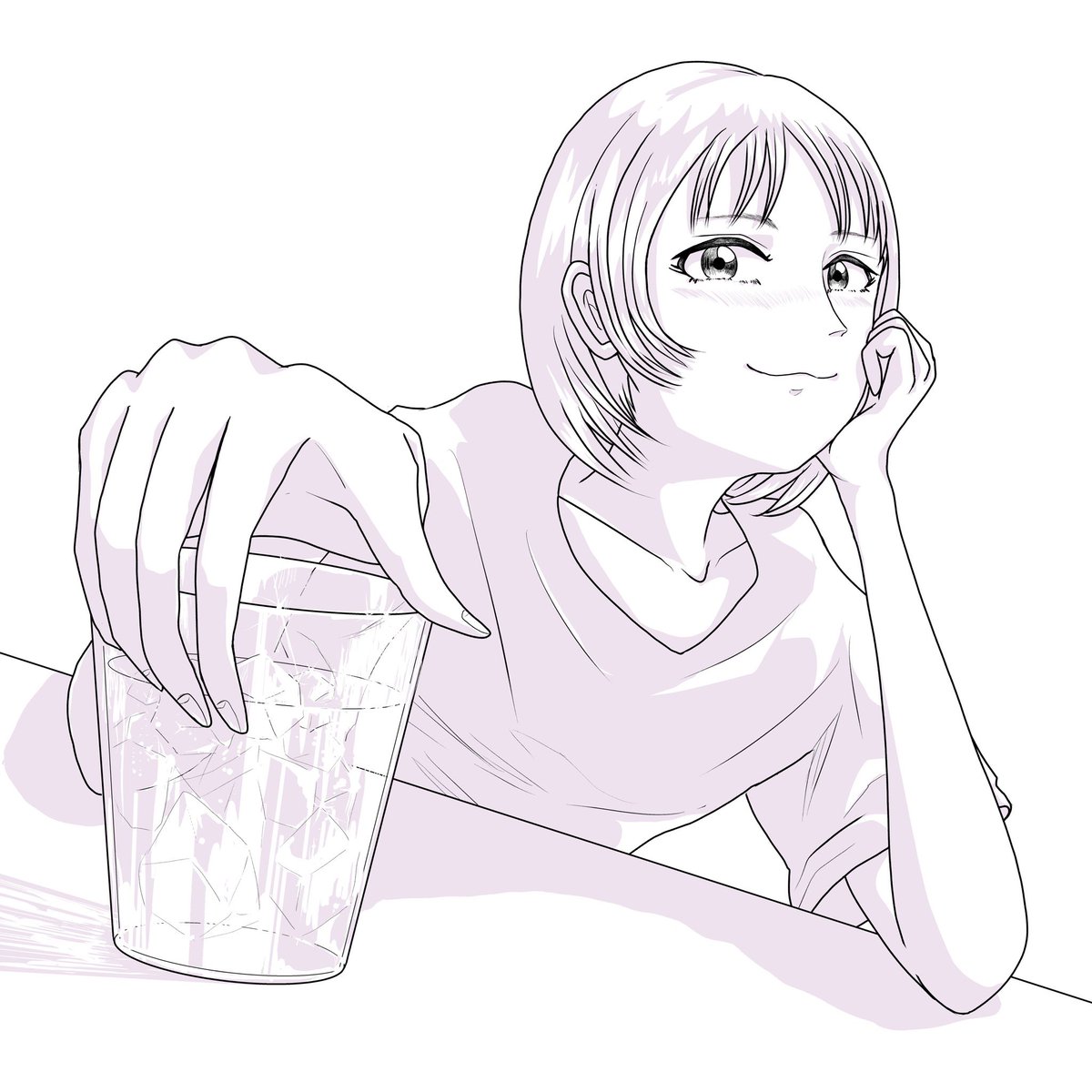 qwert1pictures's tweet photo. 蟒蛇
#酒 #Liquor
#酒呑み #drinker
#蟒蛇 #heavydrinker #sponge
#イラスト #女子 #mangaart #girl https://t.co/rSBbG7uu8U