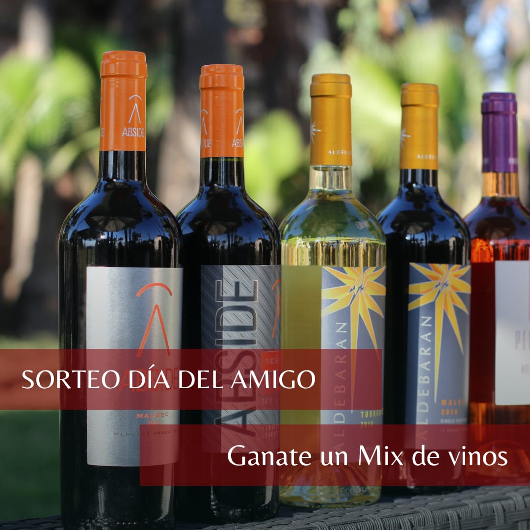 Para participar:
1. Etiquetar a tus amig@s con quien vas a disfrutar nuestro vinos.
👉 Subí una foto con un vino de Cavas La Capilla y arrobanos.

🍀 Sortearemos el 20/7/2023 
#SORTEO #diadelamigo #VINO #winelovers