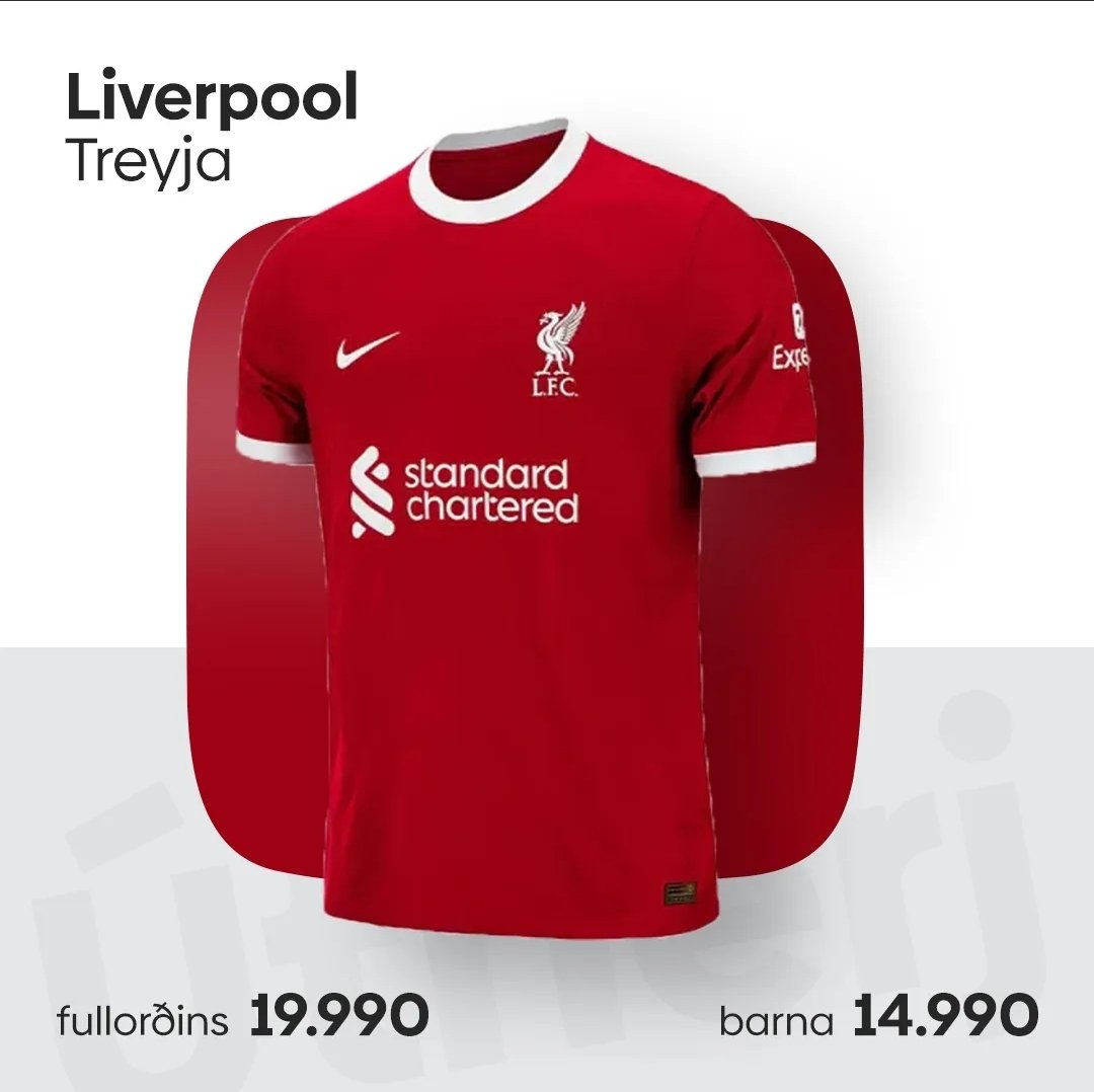 Tuttuguþúsundkall fyrir treyju á mig og fimmtánþúsund á börnin? 

Hverjum dettur í hug að borga svona upphæðir fyrir fótboltatreyjur?