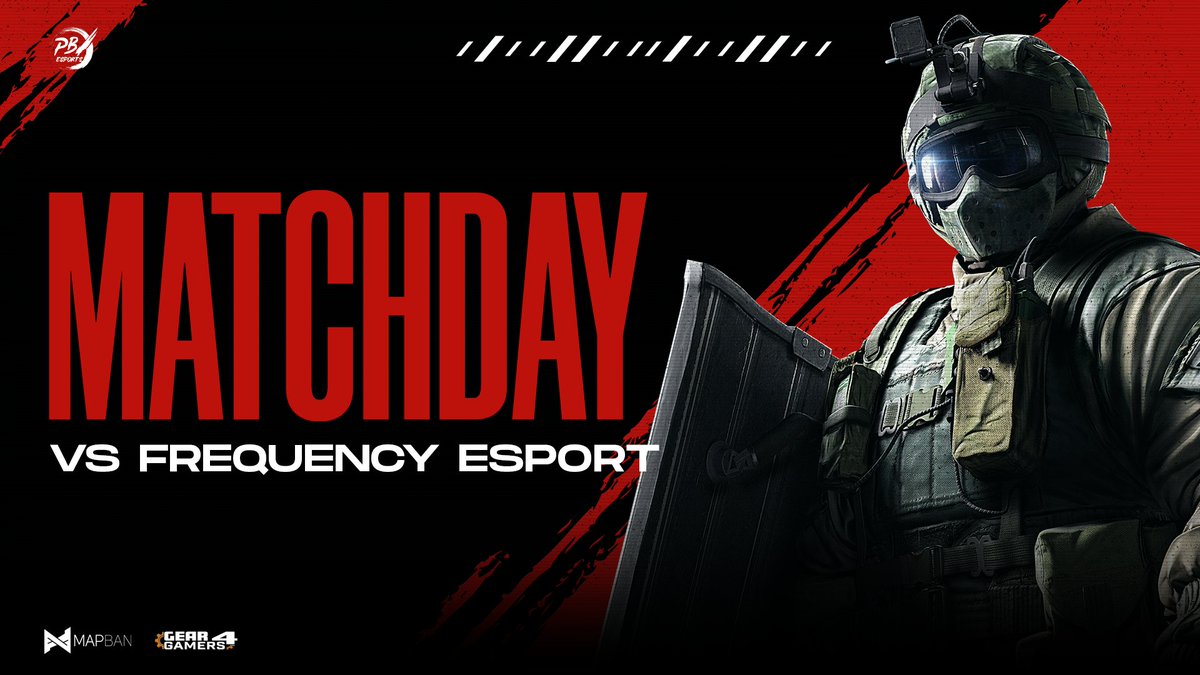 Heute spielt unser PC R6 Siege Academy Team gegen <a href="/frequency_org/">Frequency Esports</a> in der <a href="/DeSBLR6/">DeSBL Rainbow Six</a> Advanced League B

Wir wünschen den Jungs viel Erfolg !! 

#PBXFORTHEWIN👑