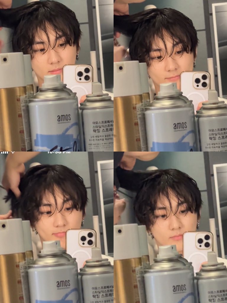 PIC0209's tweet photo. jungwon he got a haircut 🥹 https://t.co/CvWxn4aHPT