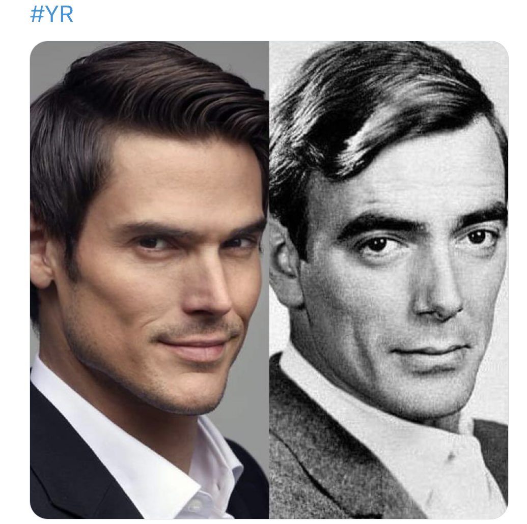 LizHawk41965539's tweet photo. @EBraeden  @MarkGrossman  Hey Victor,Out of All of your children,Our Adam looks more like a Newman. 👍🥰 #VictorJr @YandR_CBS #Ally https://t.co/1orTEHzum2