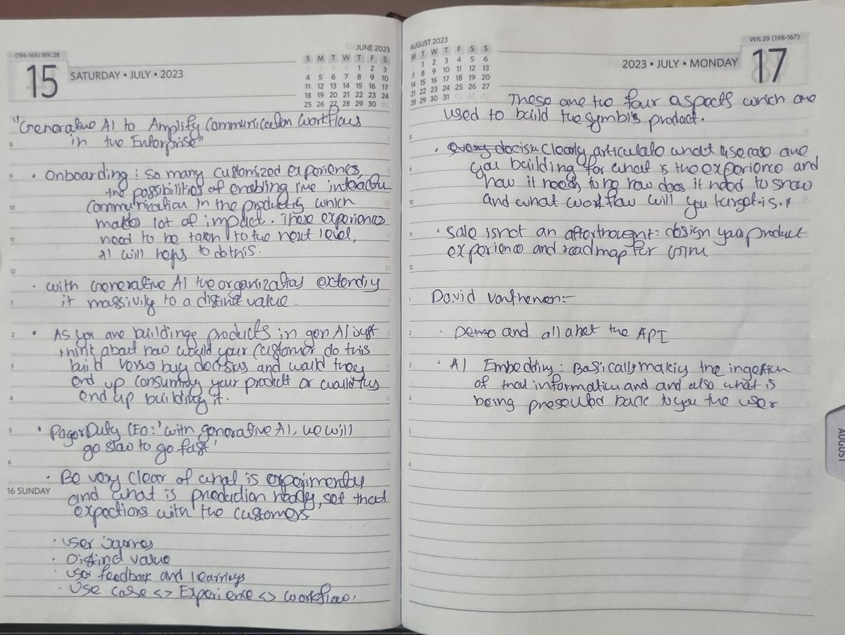 pixelprakash's tweet image. All about yesterday's genAI rush wonderful session @TheProductfolks #LearnwithTPF
Thank you @surbhirathoree @davidvonthenen for your valuable insights.