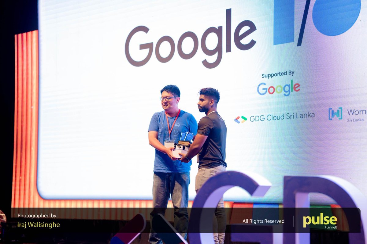 chamodshehanka's tweet photo. Google I/O Extended Sri Lanka 2023 was a huge success! We're so happy to have hosted such an amazing event and to have connected with so many talented tech enthusiasts. Thank you to everyone who attended. ๐๐ฅณ
#GDG #GDGSriLanka #GoogleIO #googleiosl https://t.co/5LLFSm5W6h