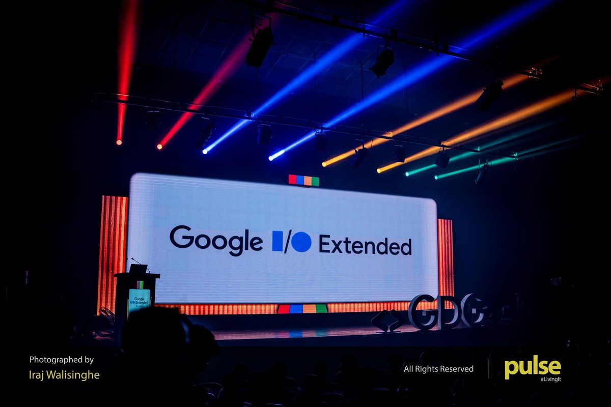 chamodshehanka's tweet photo. Google I/O Extended Sri Lanka 2023 was a huge success! We're so happy to have hosted such an amazing event and to have connected with so many talented tech enthusiasts. Thank you to everyone who attended. ๐๐ฅณ
#GDG #GDGSriLanka #GoogleIO #googleiosl https://t.co/5LLFSm5W6h