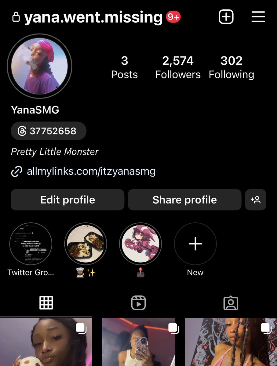 YanaSMG on Twitter: "Follow me on Instagram :)"