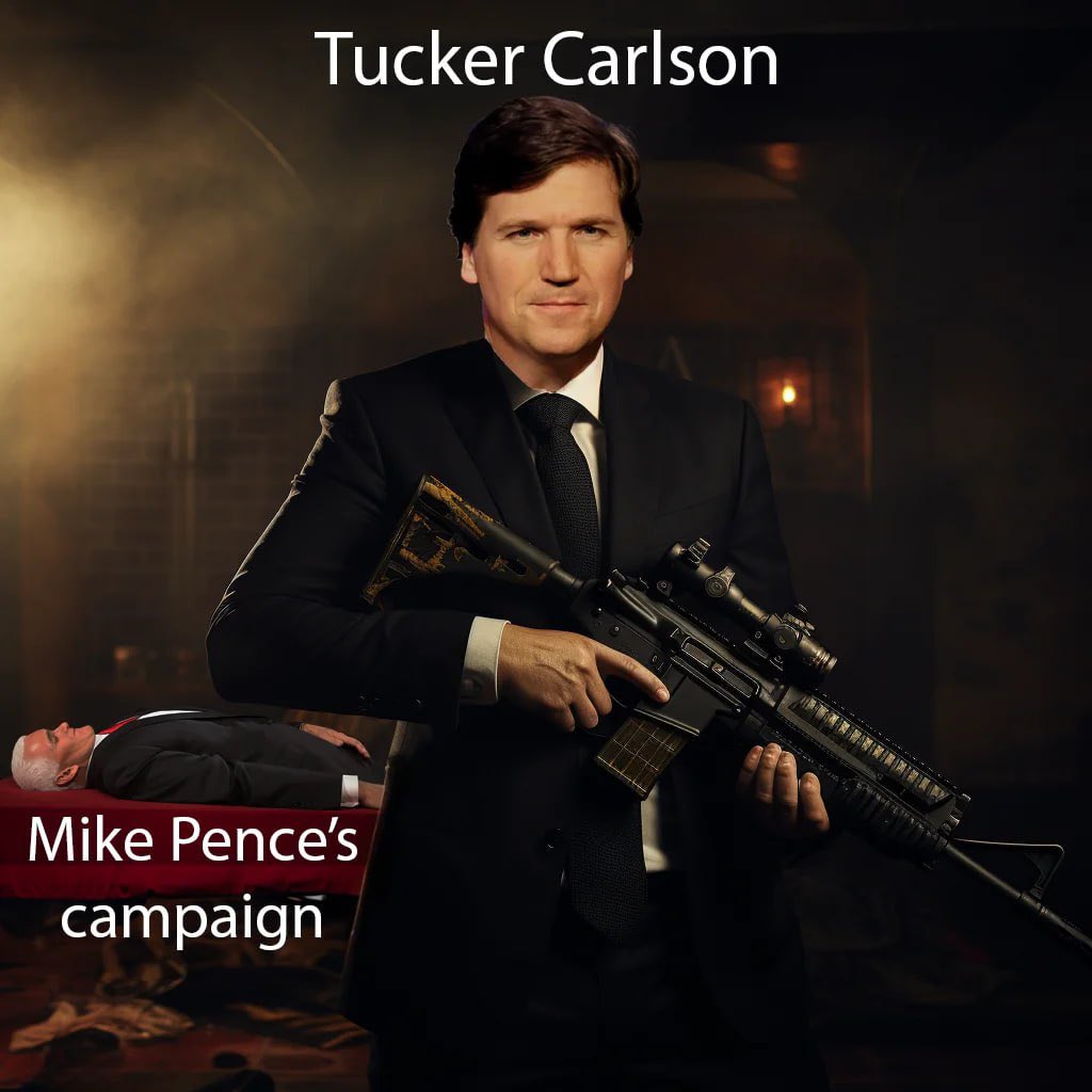 Tucker Carlson!! 💣😂😂 #politicalsuicide