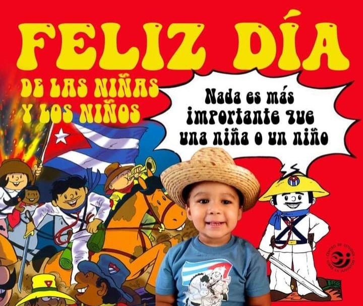 🚨Este tercer domingo se celebra en #Cuba el día de los niños y las niñas❤️🥰🇨🇺
🎉🍭🧁🍭🎂🍭🎂🧁🍭🧁🎉
 Para quienes saben querer y son la esperanza del mundo ‼️Muchas felicidades en su día‼️
#CubaHonra #FelizDíaDelNiño