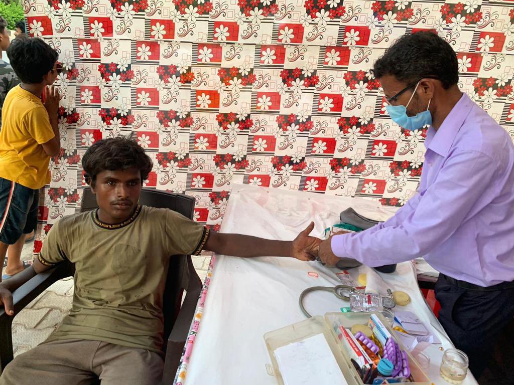drharshvardhan's tweet photo. Some more pics from the medical camp running at Majnu ka Tila ! 
@BJP4Delhi @PMOIndia https://t.co/lNQ2xeg1RW