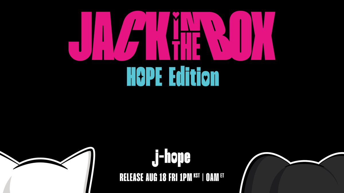 [공지] j-hope 솔로 앨범 'Jack In The Box (HOPE Edition)' 발매 안내 (+ENG/JPN/CHN) weverse.io/bts/notice/144… #jhope #제이홉 #JackInTheBox #HOPEedition
