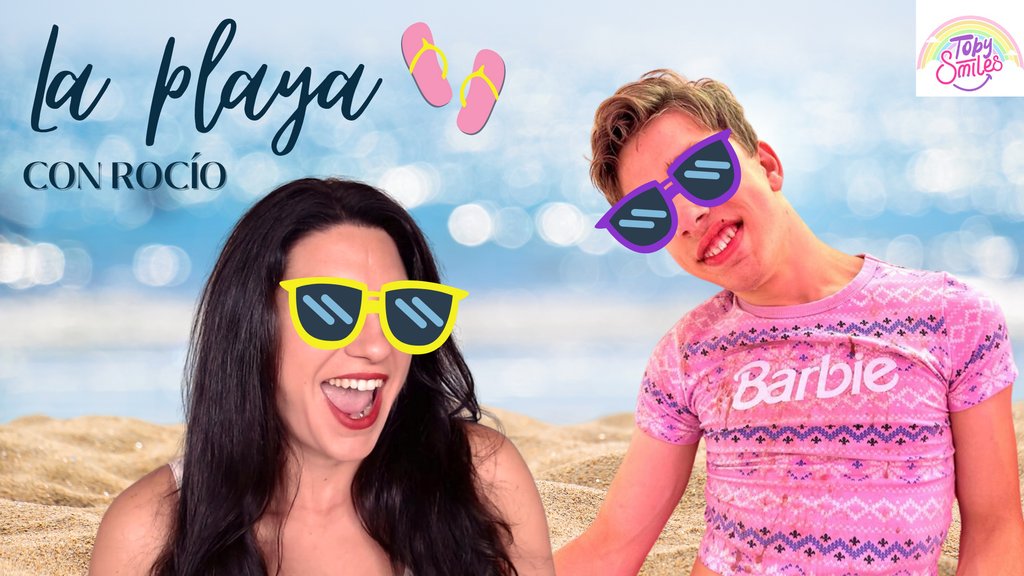 🌞🌴 Hey amigos! Join Toby Smiles and Rocío for a Spanish beach adventure! 🏖️📚 Learn fun and useful words, from 'swimming' to 'sunsets', for your next beach trip. 🌊🍍 
#SpanishLearning #BeachVocabulary #FunLessons #VirtualTrip #LanguageStyle