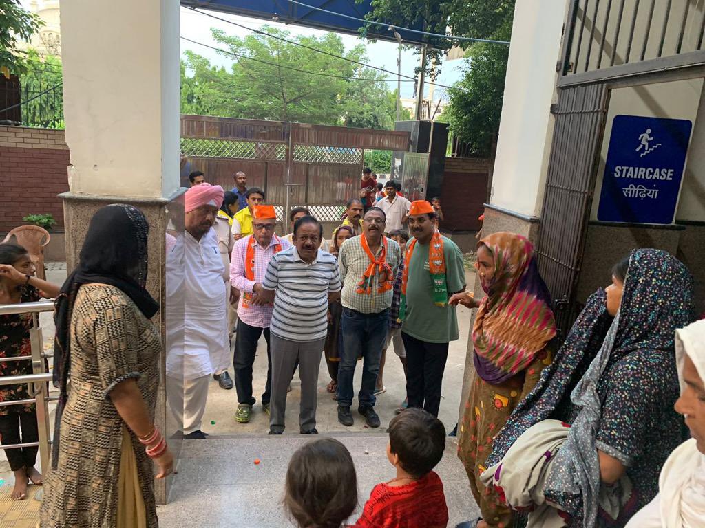 drharshvardhan's tweet photo. Some more glimpses of today’s visit .. 
@BJP4India https://t.co/8tFi9VOlnX