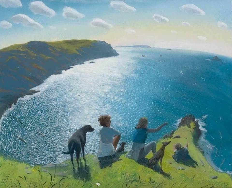 JimBeattie18's tweet photo. On the Cornish Cliffs
Nicholas Hely Hutchinson. https://t.co/eOwANpqpeR