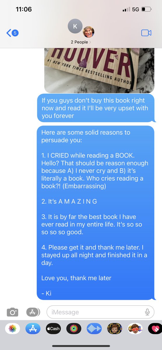 The group chat between my mom &amp; sister says it all…

Love you, thank me later 

- Ki