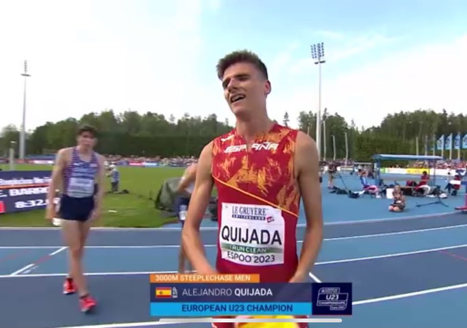 El nuevo campeón de Europa U-23 creció en casa! Enhorabuena <a href="/quijalex_/">Alejandro Quijada</a> y gracias por tu ejemplo 💙🩵