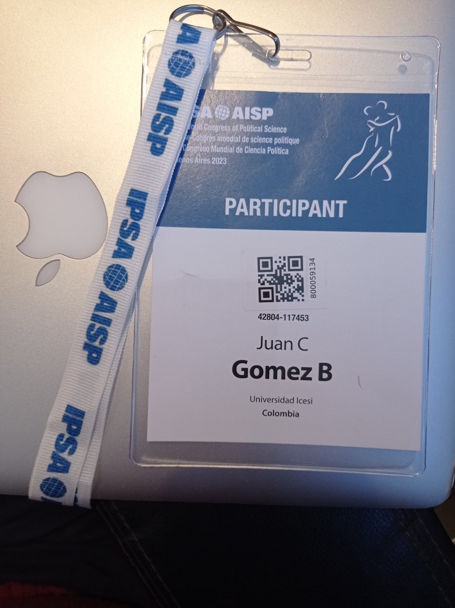 Jefe Depto de Estudios Políticos de <a href="/icesi/">Universidad Icesi</a> está participando del Congreso Mundial de Ciencia Política de #IPSA2023 en Argentina. Participará en dos panales académicos y como presidente de <a href="/Accpol1/">ACCPOL</a> en reuniones del Comité Ejecutivo de #IPSA