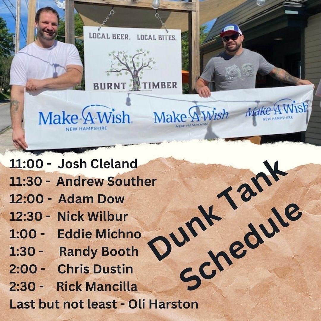Eastern1932's tweet photo. Mother Nature is making quite a splash today, but we are here to talk about next weekend and making a different kind of splash with our friends #BurntTimber for @MakeAWishNH! Join us from 11-3 at the brewery for a dunk tank block party, with games, giveaways, food, and more! https://t.co/mk3z04wSbj
