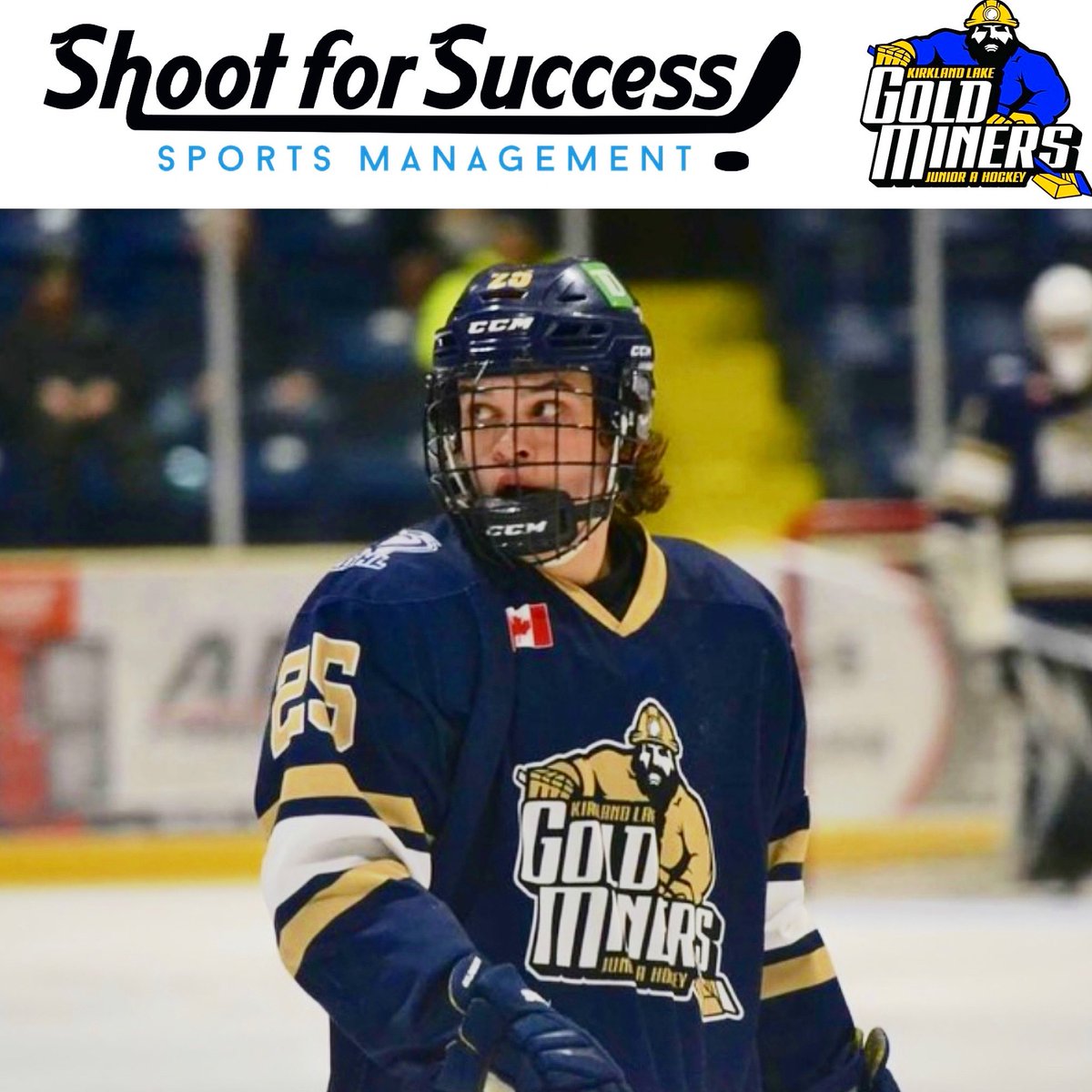 MAshoot4success's tweet image. Congratulations to Shoot for Success Athlete Ben Armatage on re-signing with the @KLGoldMiners in the NOJHL ⛏️!! Ben had 8 points in his last 9 games &amp;amp; finished 3rd on the team in scoring with 24 points!! #S4SDevelopment