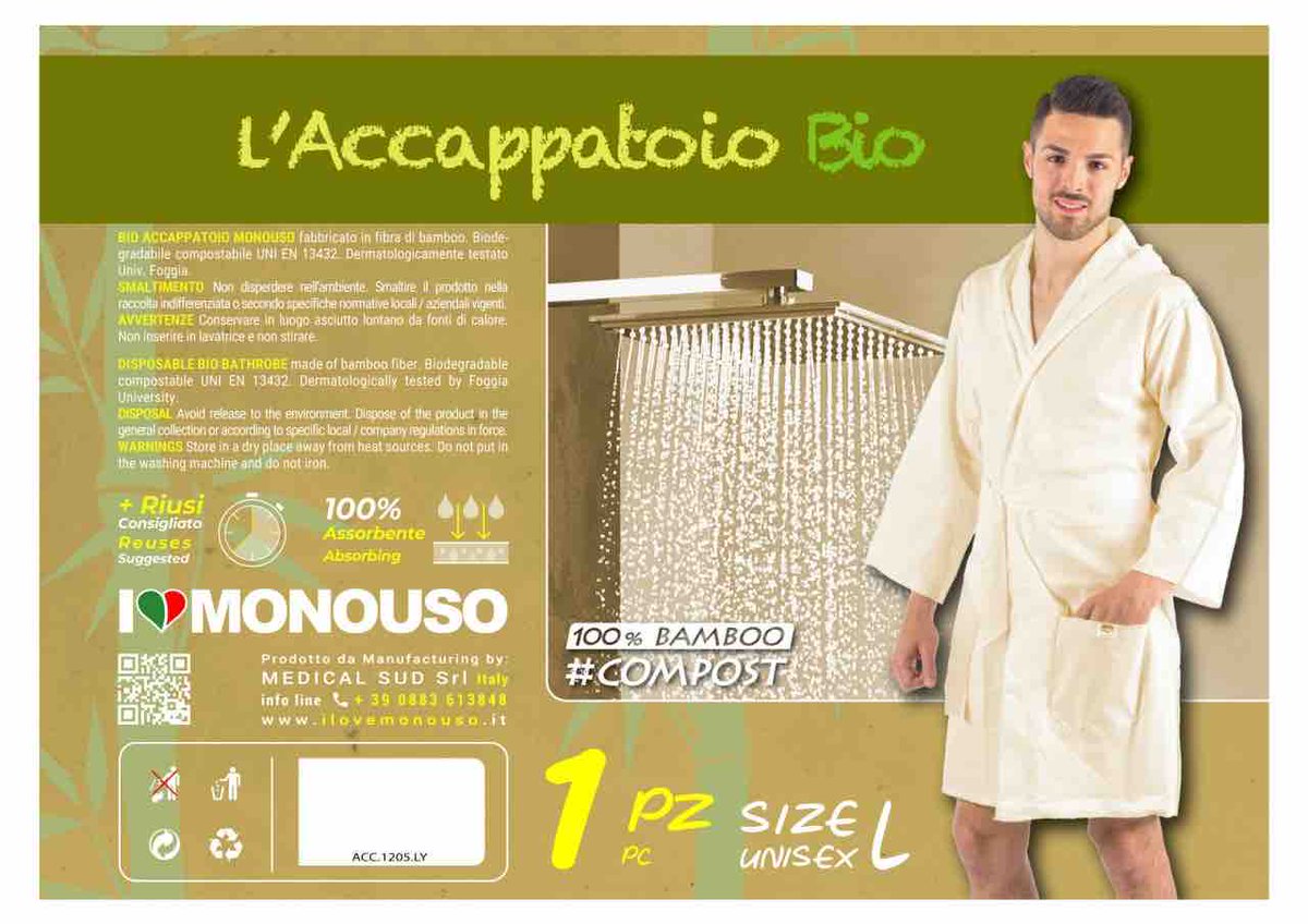 MedicalSudsrl's tweet photo. Prova la nostra nuova Linea in Bamboo ECO-BIO ❤️
https://t.co/DmFFh3C7PS https://t.co/UcbRC2yXH5