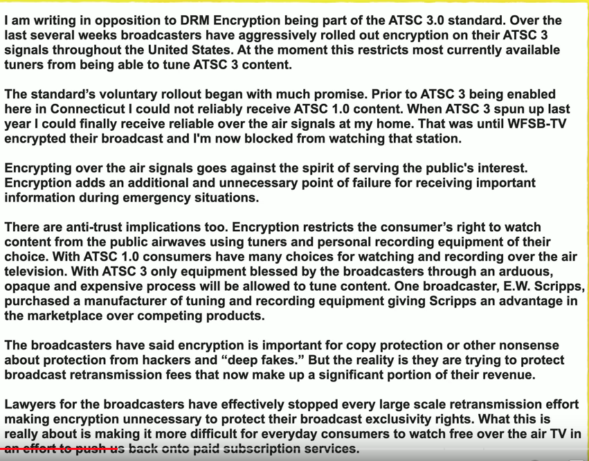 MarcusSpecSoln's tweet image. #ASTC3/@FCC controversy surfaces on @YouTube 
youtu.be/0b8fiUHt03A

Public interest factors in current #NextGenTV plans questioned