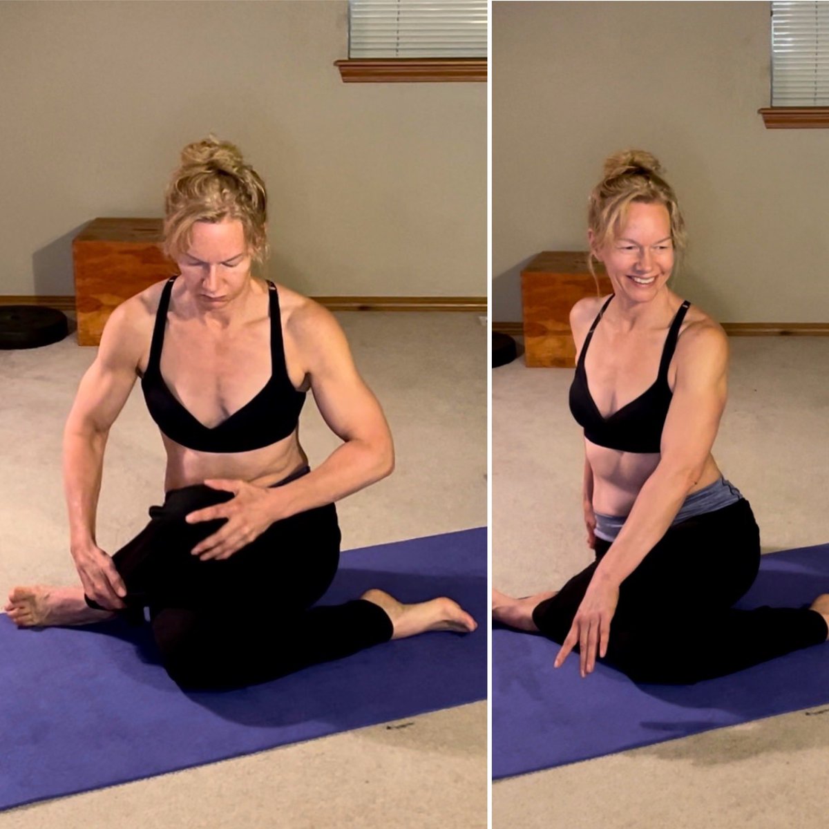 jean_dood's tweet photo. Slow progress is still progress. Taking lots of time to let my back heal so I can go back to what I love doing. 

Final notification that I left Kaged so my code doesn’t work anymore BUT you can use my  friend Lance’s code - WOODY15 - for 15% off.

#stretch #yoga #flexibility https://t.co/oEMfIpALTP
