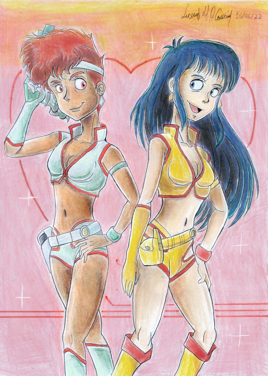 Lupeco98's tweet photo. Parabéns (atrasado) aos 39 anos á esse anime maravillhoso que revolucionou os animes para o público feminino.
#DirtyPair #DirtyPairAnniversary #39Years #DirtyPair39thAnniversary #Anime #80s #WWWA #Fanart #Art #KeiandYuri #Kei #Yuri #Troublemakers #ダーティペア https://t.co/SblwJveurh
