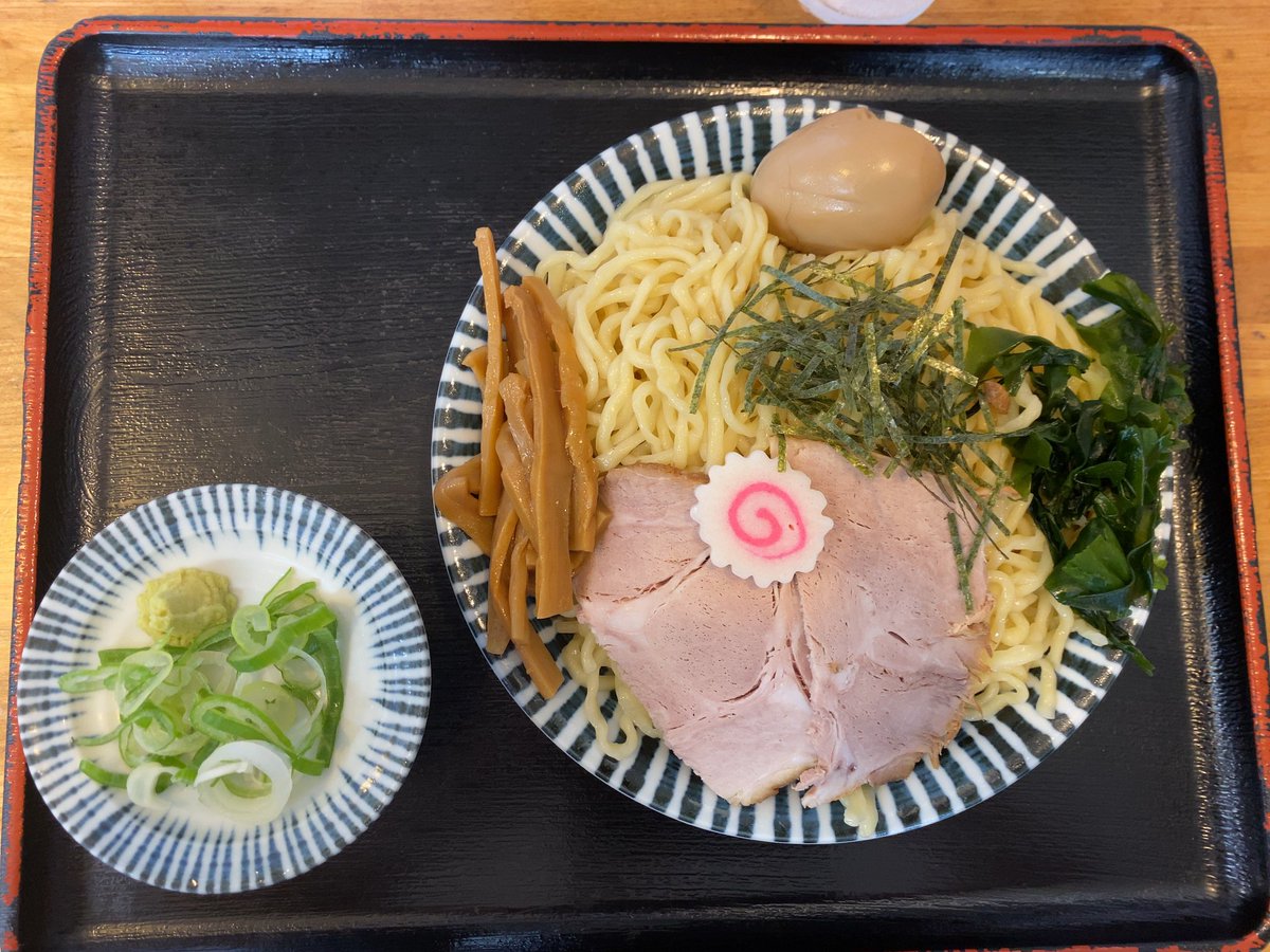 DJJMC2's tweet photo. 今日の午後やっと食べれた！
青森大勝軒本店のざる中華！
うまー！
最後に付けつゆに割りスープ投入してから、感じる完汁👍
#aomoritaishoken 
#ざる中華 https://t.co/3IpX4sTLk4