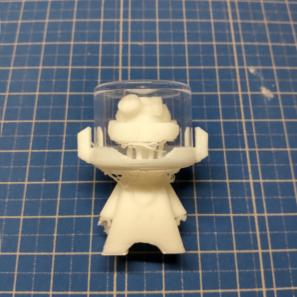 テスト印刷！
なんかチロボっぽい✨
次はちゃんとパーツ分けしてみます