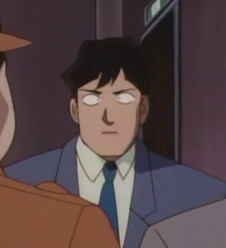 JesseVictim's tweet photo. Chiba from ep 138 looks way different from the chiba we know 🙂 was rewatching the ep &amp; noticed that 

#DetectiveConan https://t.co/Ful9coi5DV