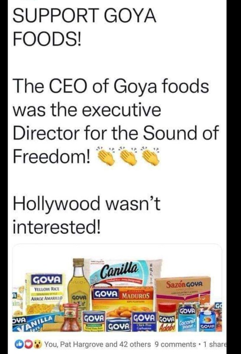 RT @Keltic_Witch: Goya Foods wins again. Love to hear this. https://t.co/bBcuDzrqY2