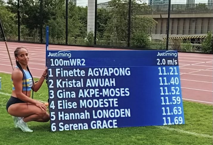 Congratulations to Serena Grace, new P.B. New Norfolk County Outdoor Record (Best Performance) today.💨🔥💨🔥
#Persistence
#CityofNorwichAC