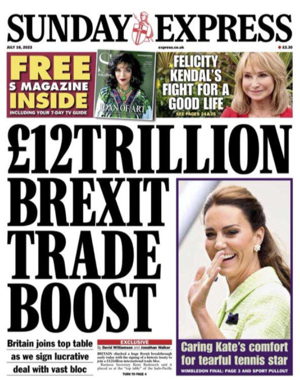 "I've decided not to buy my groceries at my local big supermarket a minute's walk away - and drive instead 25 miles to buy more dodgy stuff at a smaller one. This is worth £55 million to me" (the yearly total profits of the far away supermarket 😀)

Btw, yes, I'm an idiot 🤡