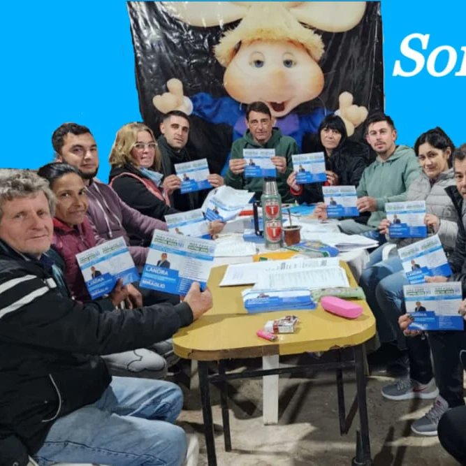 LandraTopo's tweet photo. Buen domingo vecinos de la Localidad y Zona Rural
Mañana lunes 17 visitaremos con plataforma y la Boleta 
Gracias por recibirnos y escucharnos... https://t.co/YJr9kZZK8z