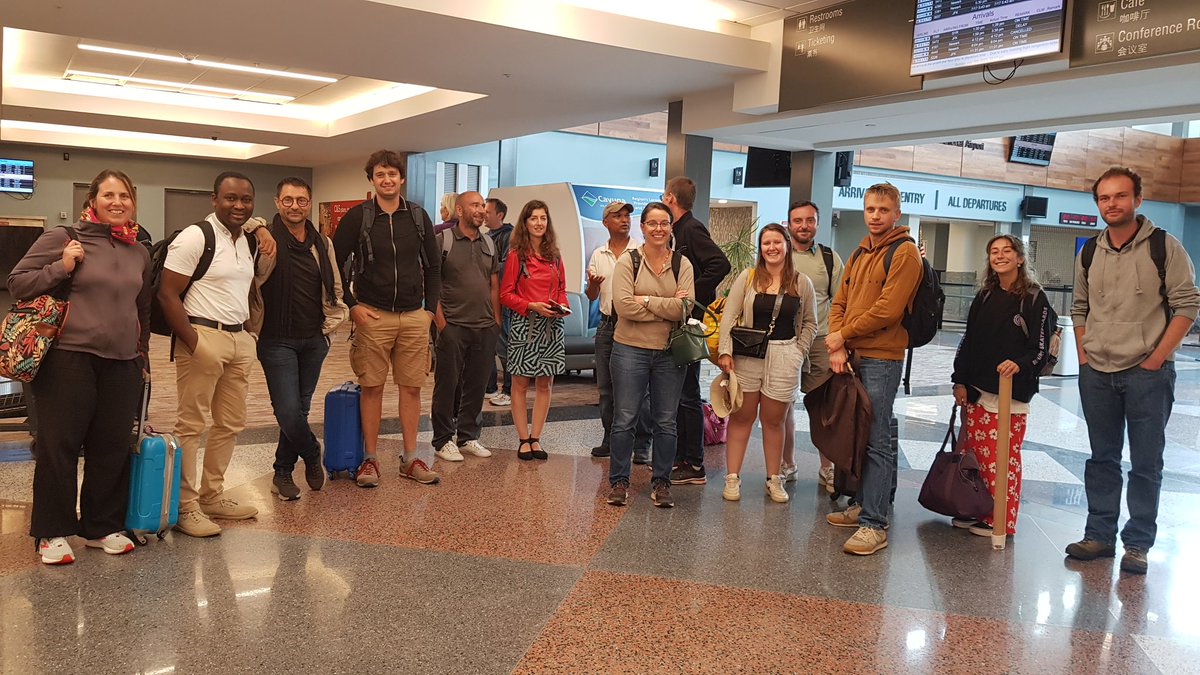 After a long trip and one night sleeping on JFK airport floor, <a href="/UMREGFV/">inrae_egfv</a> team et al finally arrived in Ithaca (NY state) for Giesco conference. A great week in perspective ! <a href="/isvv_bordeaux/">ISVV - Institut des Sciences de la Vigne et du Vin</a> <a href="/INRAE_NA_BDX/">INRAE Nouvelle-Aquitaine Bordeaux</a> <a href="/BdxSciencesAgro/">BordeauxSciencesAgro</a> <a href="/IVES_publisher/">International Viticulture and Enology Society</a>