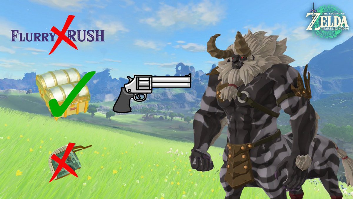 CrsMonkeyGaming's tweet photo. Easy Farming Lynels with 2 Chests - Zelda Tears of the Kingdom https://t.co/Hc1LF9gyiZ 

Don’t hesitate to submit video requests or subscribe to our channel (https://t.co/1Kr4X3W0vb).

#Lynel #FloatingColiseum #ZeldaTearsOfTheKingdom  #Zelda https://t.co/8GzOtImJkG