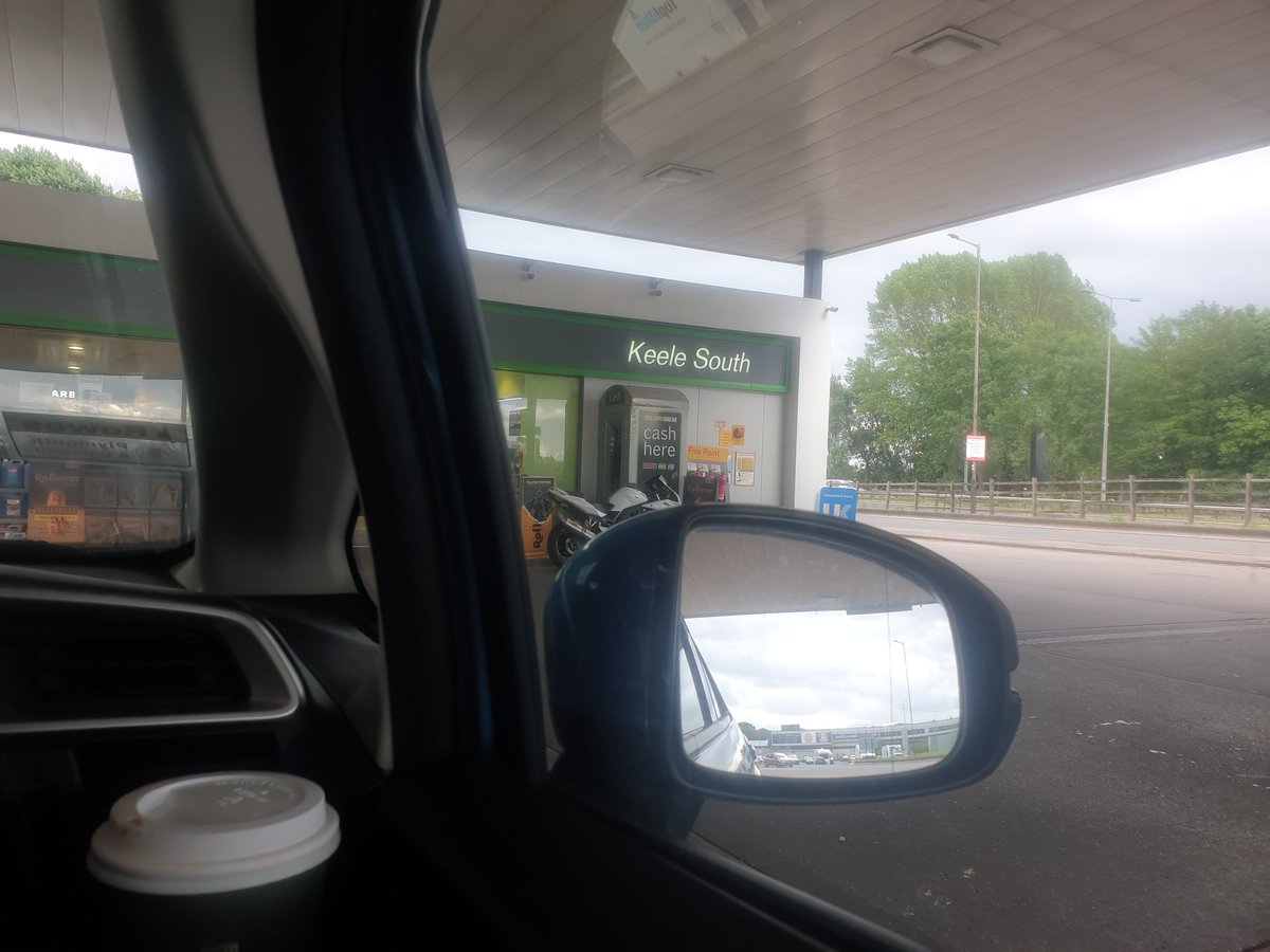 When stopping at a certain service station feels like returning to your uni days. If you know....you know <a href="/KeeleUniversity/">Keele University 🐿️</a>