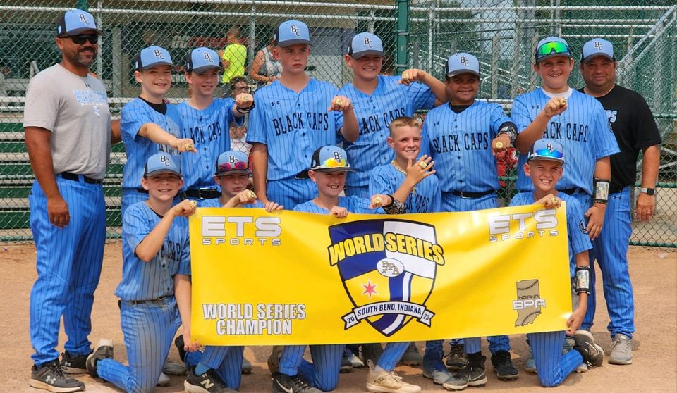 IN_BlackCaps's tweet photo. Shoutout to our 12U! Division 2 World Series Champs! Great weekend boys! https://t.co/hiqCusmhHB
