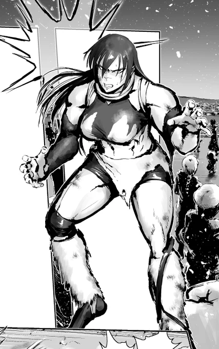 WIP. ここまで描いた時「ああ久々に長門を描いている!」と感じましたが、多分これは世間的には「長門」じゃない。  While I was painting her with color (gray areas), I felt "I am now painting Nagato for the first time in a long time!" but in the eyes of the world, this is not "Nagato".