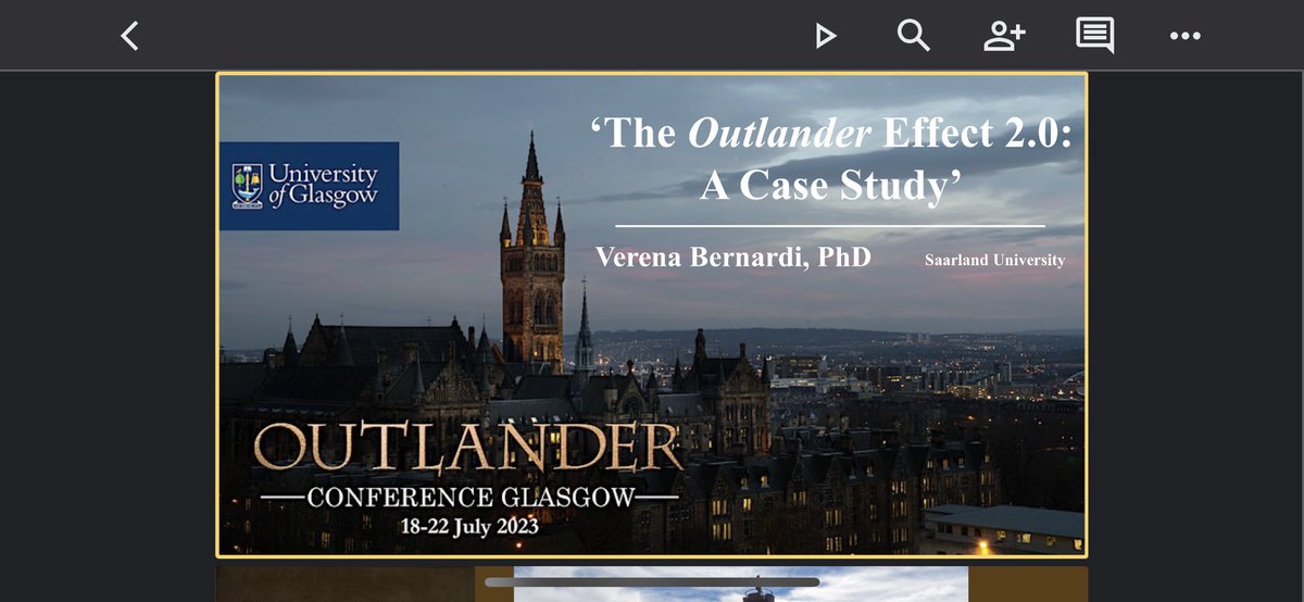 Ready for #UofGlasgow Outlander Conference and oh so nervous! Looking forward to all the talks and #Writer_DG being there! 😅
