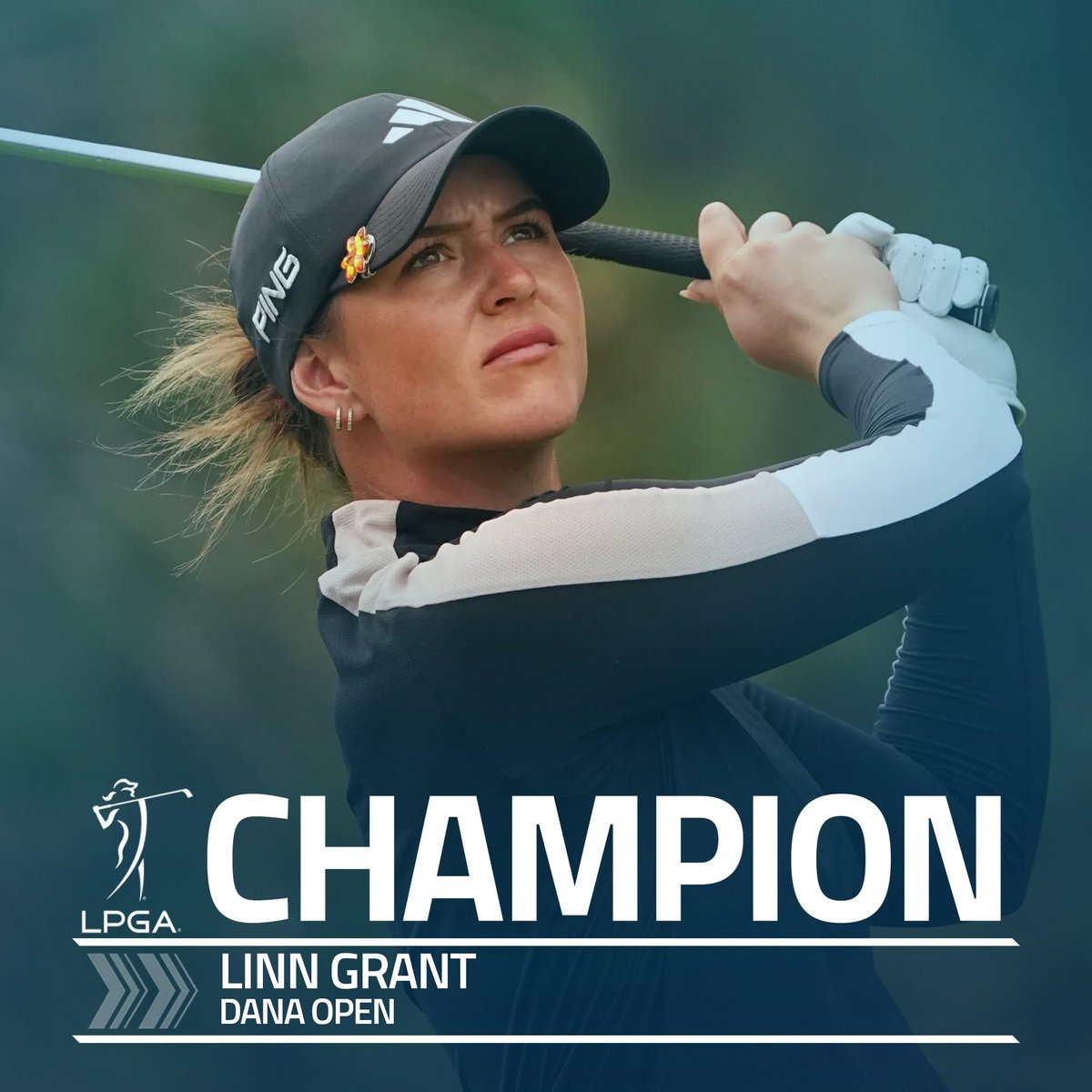 Welcome to the LPGA winner's circle, Linn Grant 🤝