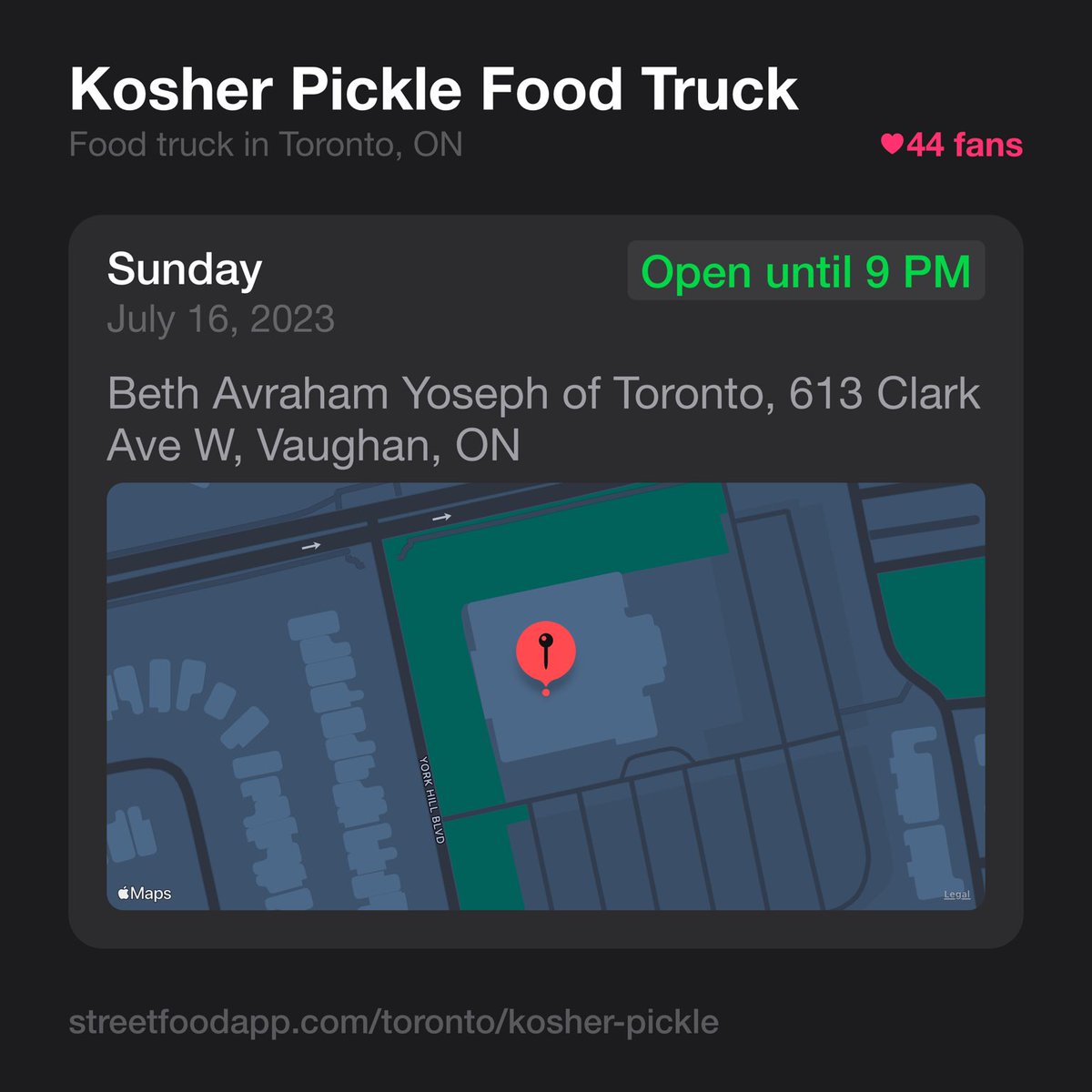 Kosher Pickle tweet media