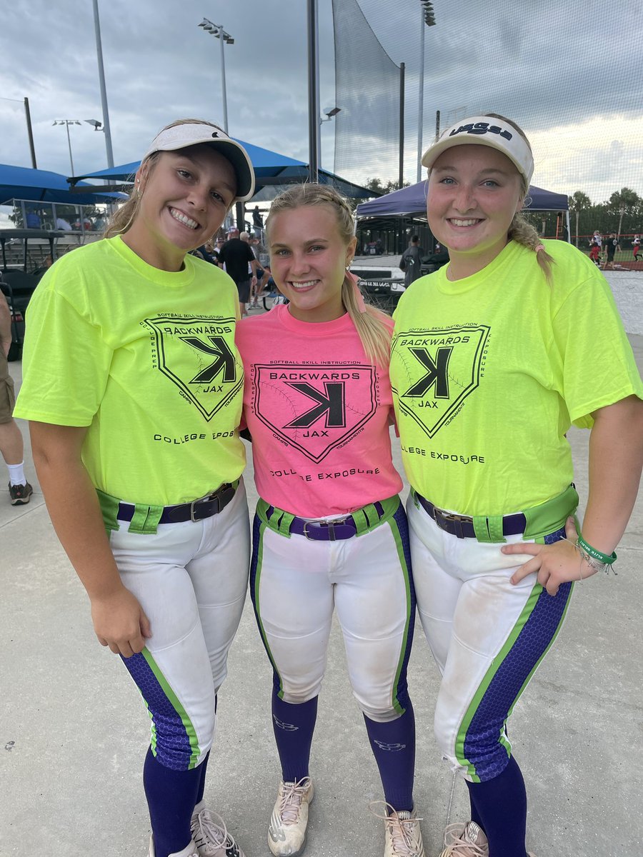 Thank you so much to <a href="/BackwardsKJax/">Backwards K Softball</a> for putting on an amazing camp!! Had so much fun with <a href="/Miranda10098/">Miranda Hamilton</a> and <a href="/SophiaColangel1/">Sophia Colangelo</a>. Thank you to all the coaches who attended and taught us how to improve our game!