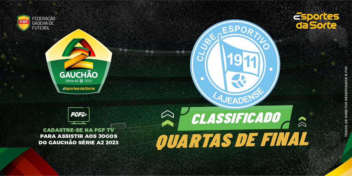 Divisão de Acesso Gauchão Série A2 - Esportes da Sorte começa neste final  de semana