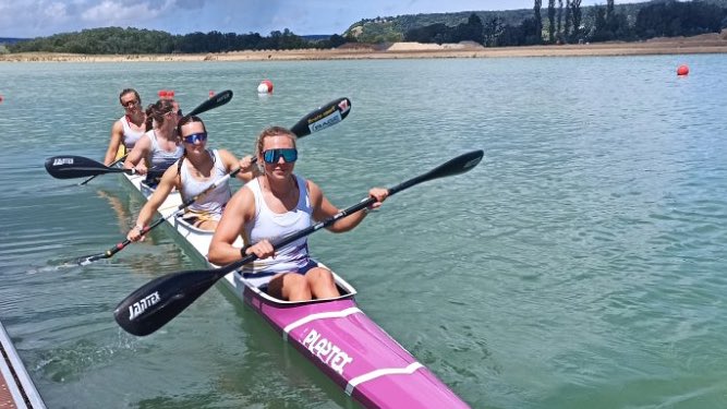 👌🏼 WE très réussi aux ch. de 🇫🇷 de sprint de la @FF_CanoeKayak pour les 29 athlètes angevins du @CKC_Angers et de la Team ESACK, emmenés par @Vanina_Pao & @Pauline_Freslon, qui remportent 5 titres, 13 médailles & une 4eme place au class. des clubs !

#SportAngers #TeamAngersSport