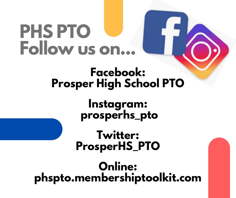 Prosper High School PTO tweet media